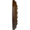 Ekena Millwork Olivia Ceiling Medallion (Fits Canopies up to 2 1/8"), 7 7/8"OD x 1 1/8"P, Root Beer Crackle CM07OLRBC - alternate 2